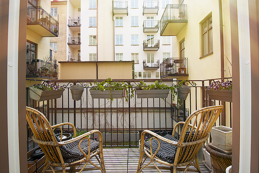 In dit appartement hebben ze de karakteristieke originele details gecombineerd met een Scandinavisch interieur