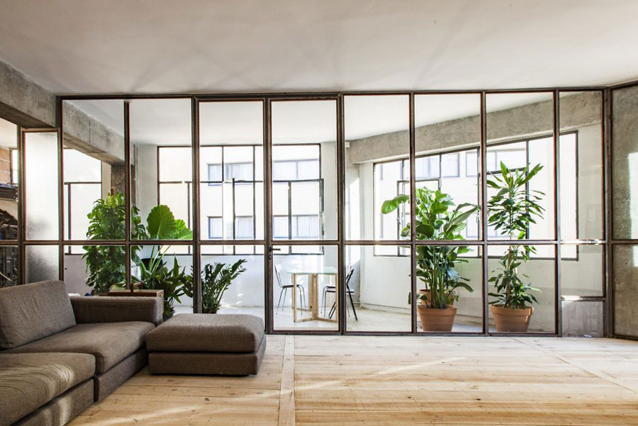 Industrieel loft appartement van 180m2 in Barcelona Industrieel loft appartement van 180m2 in Barcelona