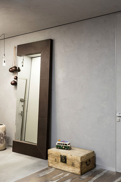 Industrieel stoere woonkamer