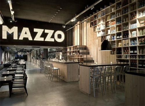Interieur inrichting restaurant Mazzo