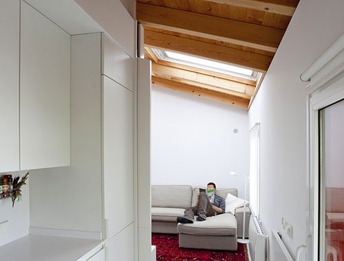 Interieur klein appartement