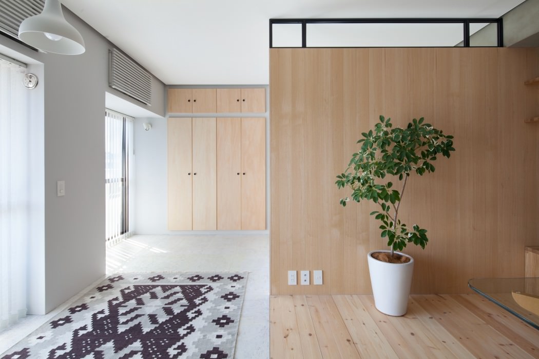 Japans appartement met open indeling