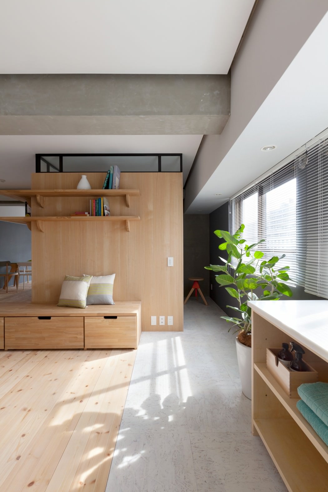 Japans appartement met open indeling