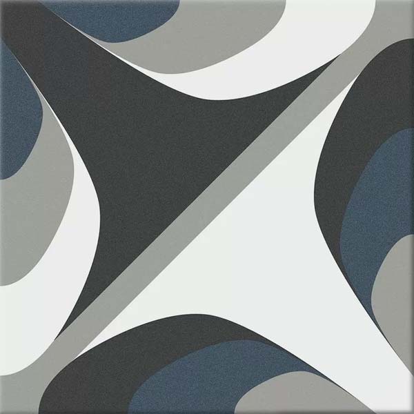keuken achterwand tegels blauw grijs wit