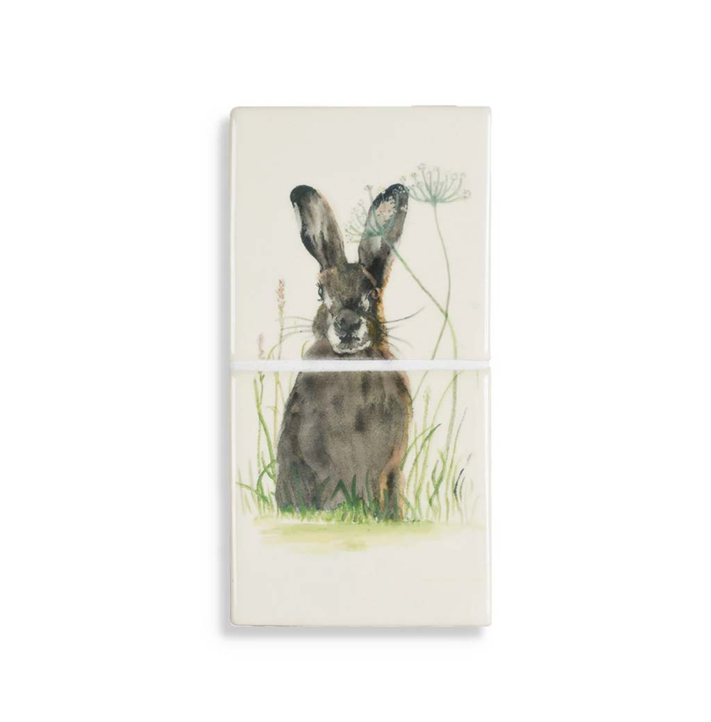 keuken achterwand tegels illustratie konijn