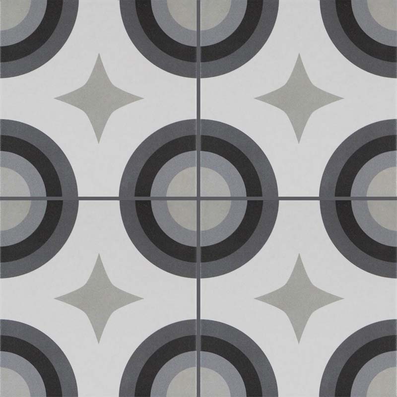 keuken achterwand tegels rond patroon