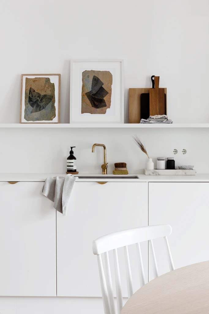 keuken schilderij poster Crinkled Coco Lapine