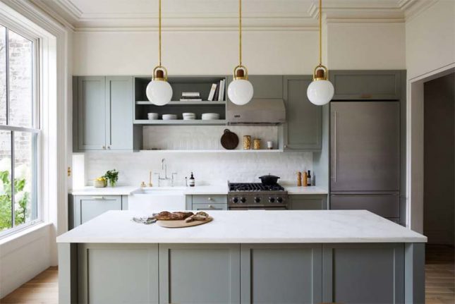 drie Druif aluminium Keukenkastjes verven – Interieur-inrichting.net