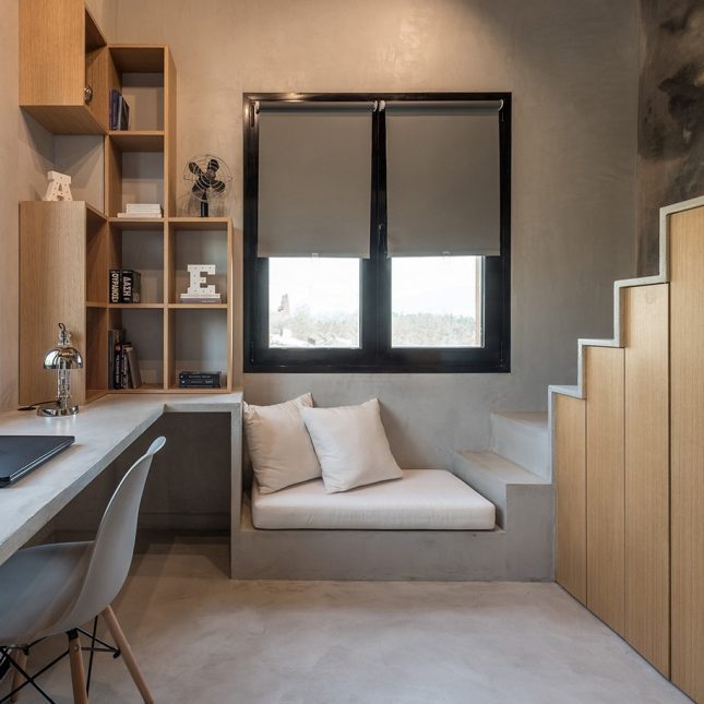 kinderkamer betonlook