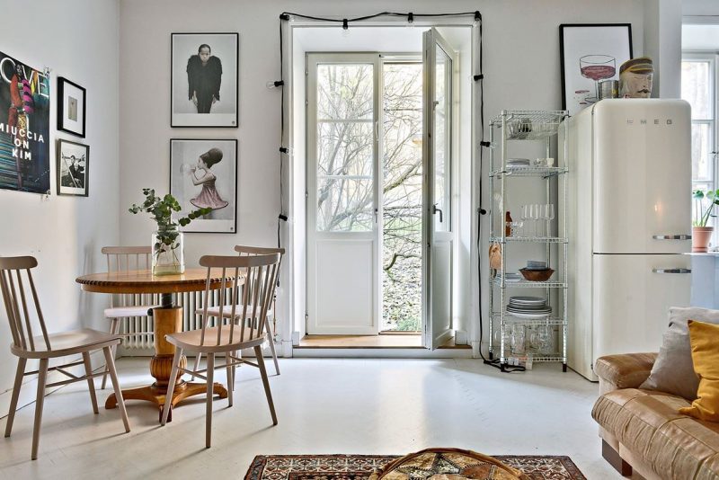 Klein maar ruimtelijk vintage appartement