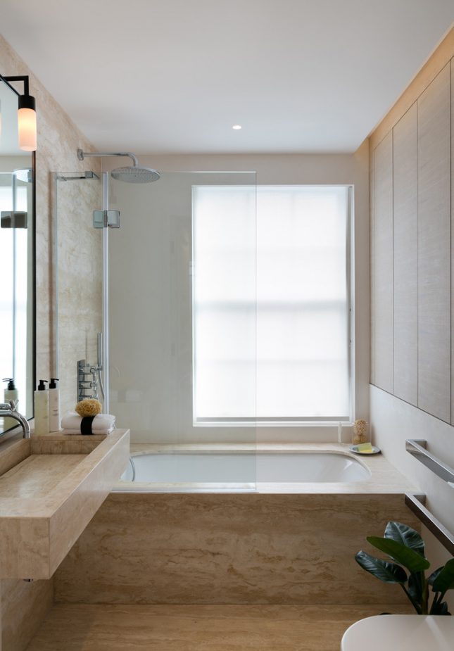Wonderbaarlijk 27x Kleine badkamer met bad en douche – Interieur inrichting FQ-37