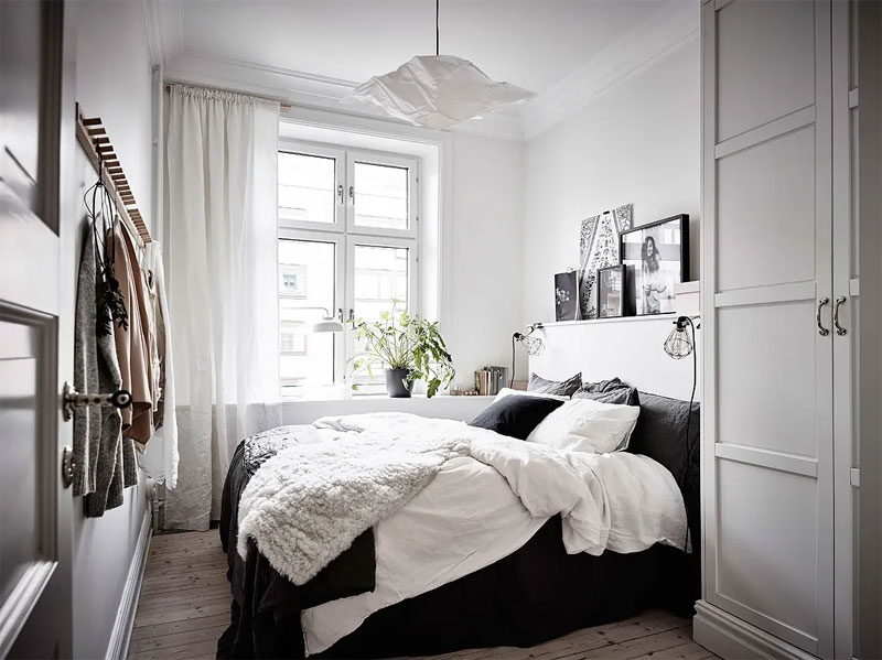 kleine slaapkamer decoratie