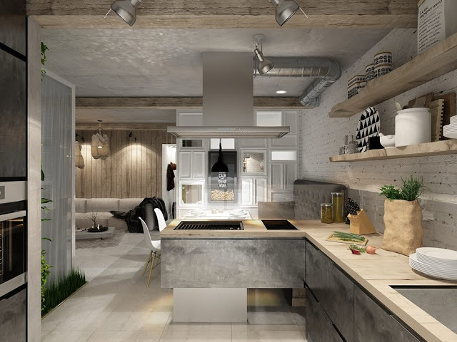 Knusse sfeervolle woonkamer