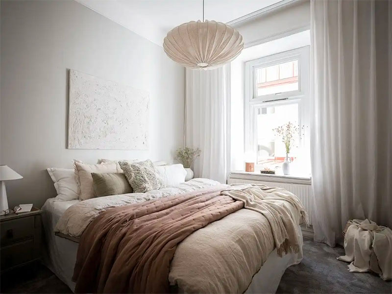 knusse slaapkamer sfeer