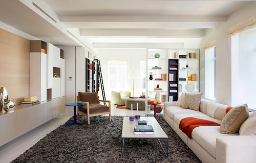 Verrassend Langwerpige woonkamer appartement in New York – Interieur inrichting WE-95