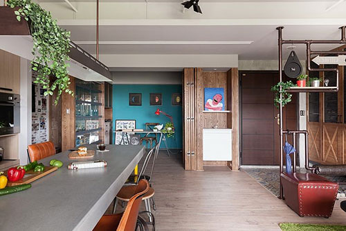 Leuke interieur ideeën in appartement uit Taiwan Leuke interieur ideeën in appartement uit Taiwan