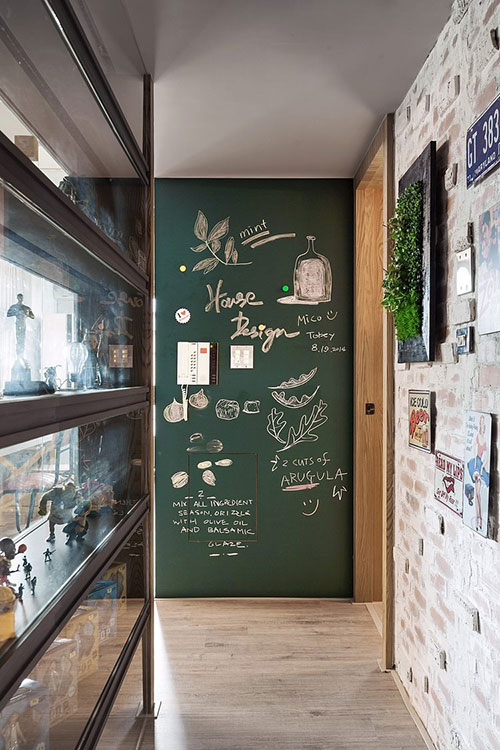Leuke interieur ideeën in appartement uit Taiwan Leuke interieur ideeën in appartement uit Taiwan