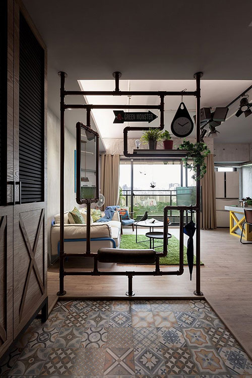 Leuke interieur ideeën in appartement uit Taiwan Leuke interieur ideeën in appartement uit Taiwan
