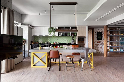 Leuke interieur ideeën in appartement uit Taiwan Leuke interieur ideeën in appartement uit Taiwan
