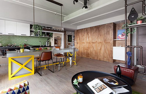 Leuke interieur ideeën in appartement uit Taiwan Leuke interieur ideeën in appartement uit Taiwan