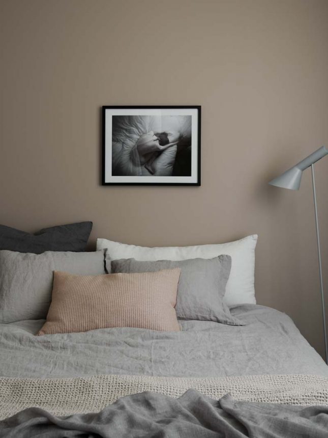 lichte taupe muur lichte taupe muur