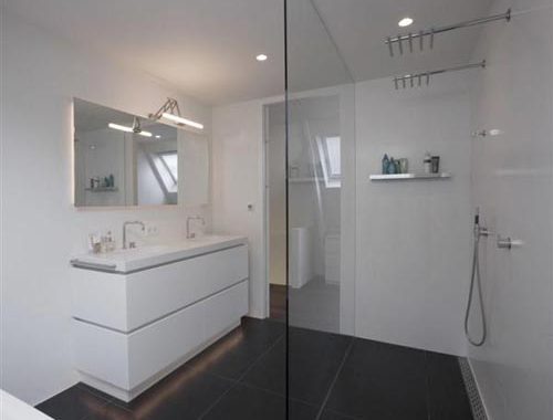 Luxe badkamer in appartement P.C. Hooftstraat