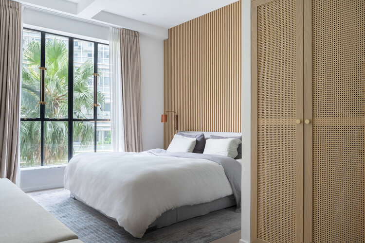 luxe slaapkamer houten wandbekleding luxe slaapkamer houten wandbekleding