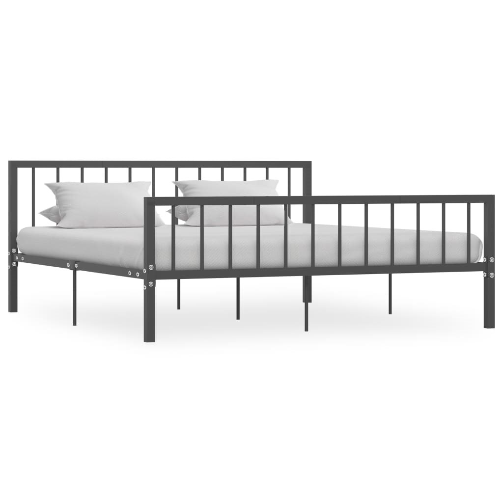 metalen bed landelijk interieur