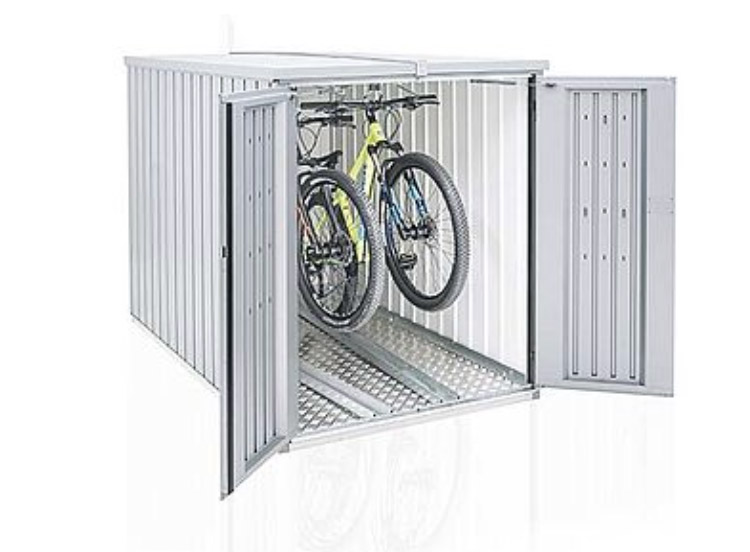 metalen fietsenstalling voortuin biohort