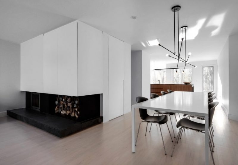 minimalistisch interieur eengezinswoning