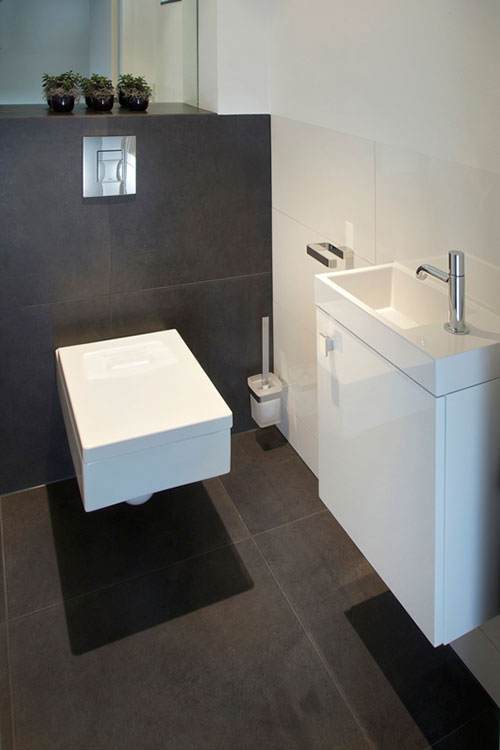 Goede Modern toilet – Interieur inrichting KN-84