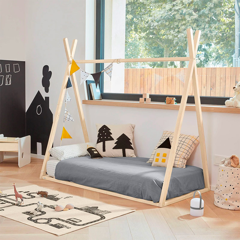 montessori kinderkamer inrichten kinderbed