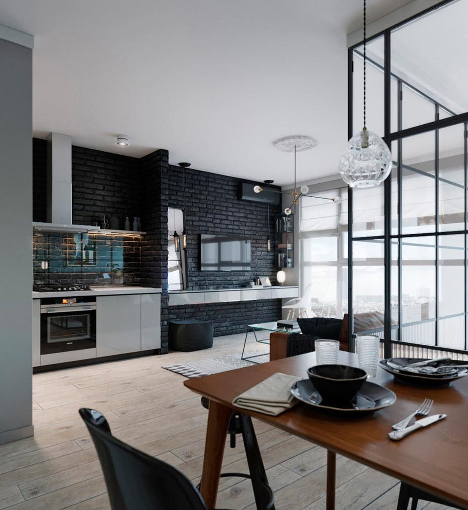 Mooi klein huurappartement van 45m2 Mooi klein huurappartement van 45m2