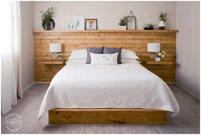 Komkommer breed Geneigd zijn 9x Houten hoofdbord maken voor je bed – Interieur-inrichting.net