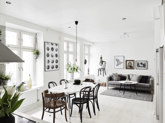 Perfecte styling in kleine woonkamer