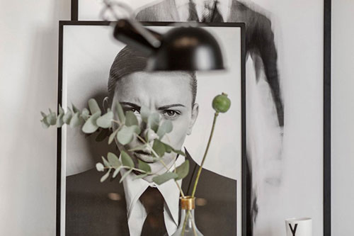 Perfecte woonkamer van een klein appartement