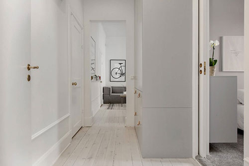 Perfecte woonkamer van een klein appartement