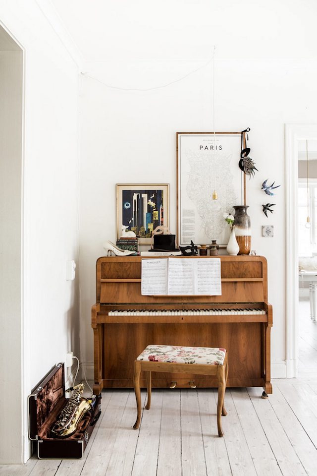 Piano in huis