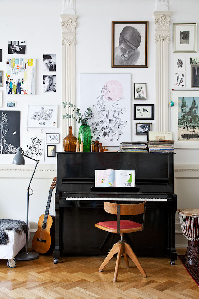 Piano in huis