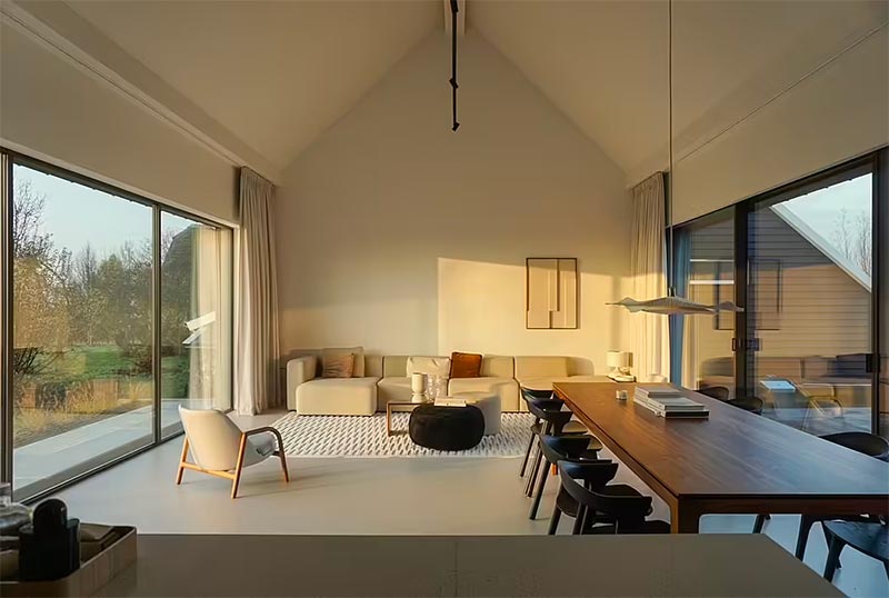 prefab schuurwoning houtskeletbouw zink houten bekleding interieur prefab schuurwoning houtskeletbouw zink houten bekleding interieur