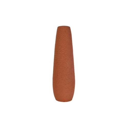 Vaas Elegance - Polyresin - Large - Terracotta Oranje - Ø19x61cm