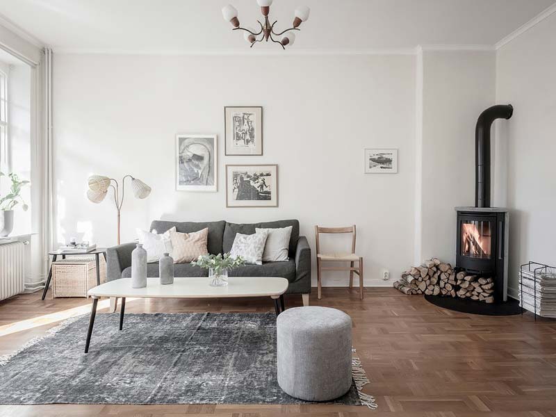 chef buitenste Proficiat Scandinavisch interieur | Minimalist living room decor, Scandinavian  interior, Scandinavian interior design