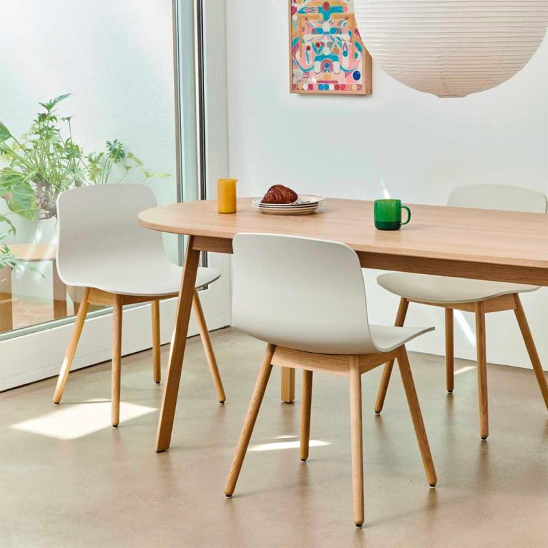 scandinavische eetkamerstoelen HAY AAC 12 Stoel - Gezeept Eiken scandinavische eetkamerstoelen HAY AAC 12 Stoel - Gezeept Eiken
