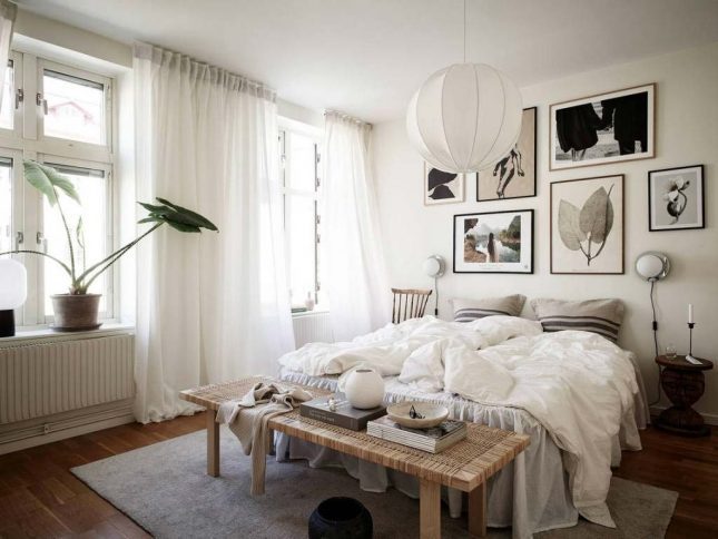 scandinavische slaapkamer muurcollage scandinavische slaapkamer muurcollage