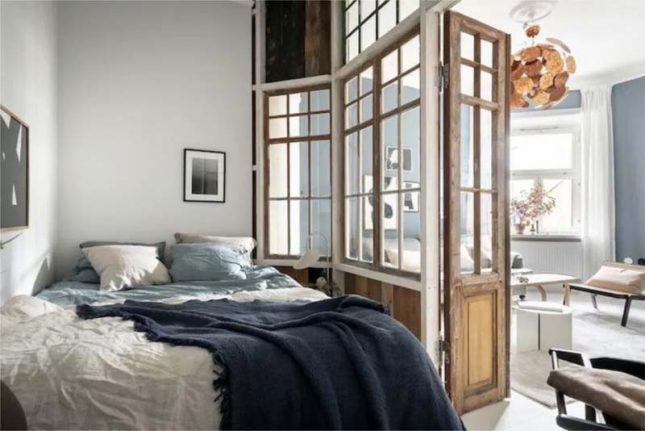 scandinavische slaapkamer scheidingswand scandinavische slaapkamer scheidingswand