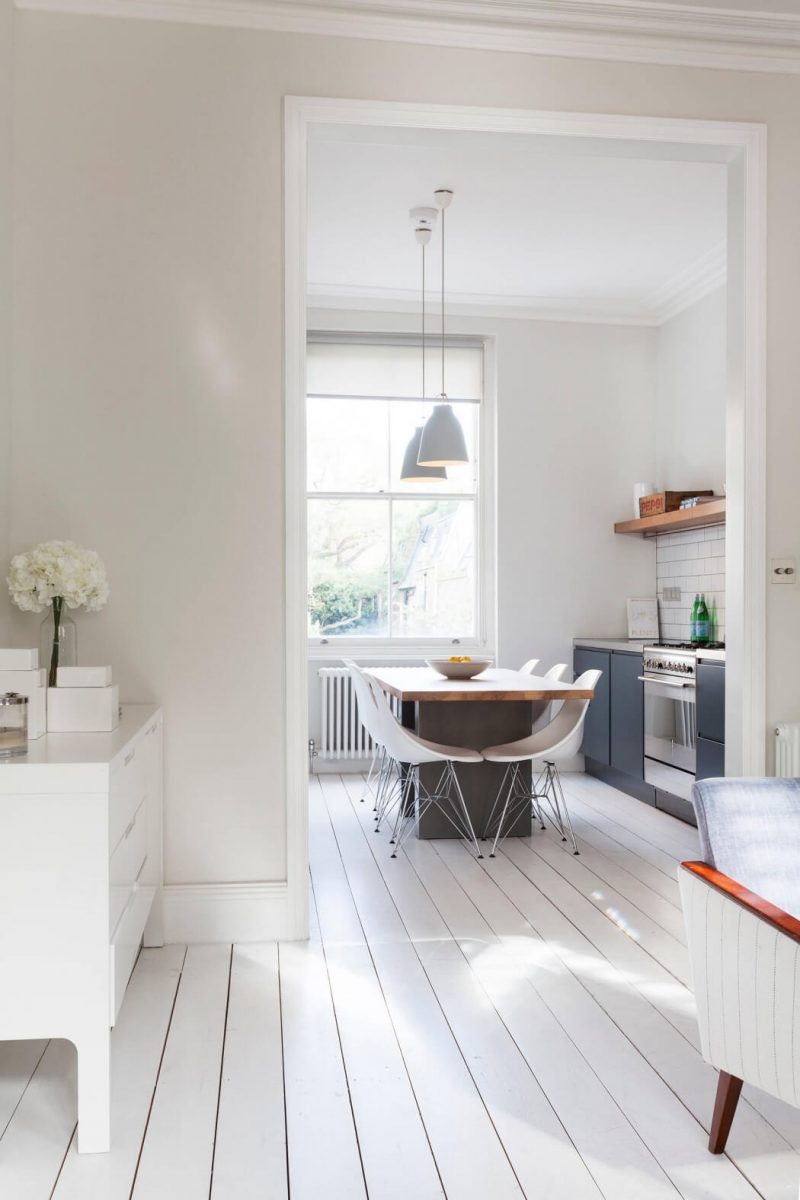 Scandinavische woonkamer uit Londen