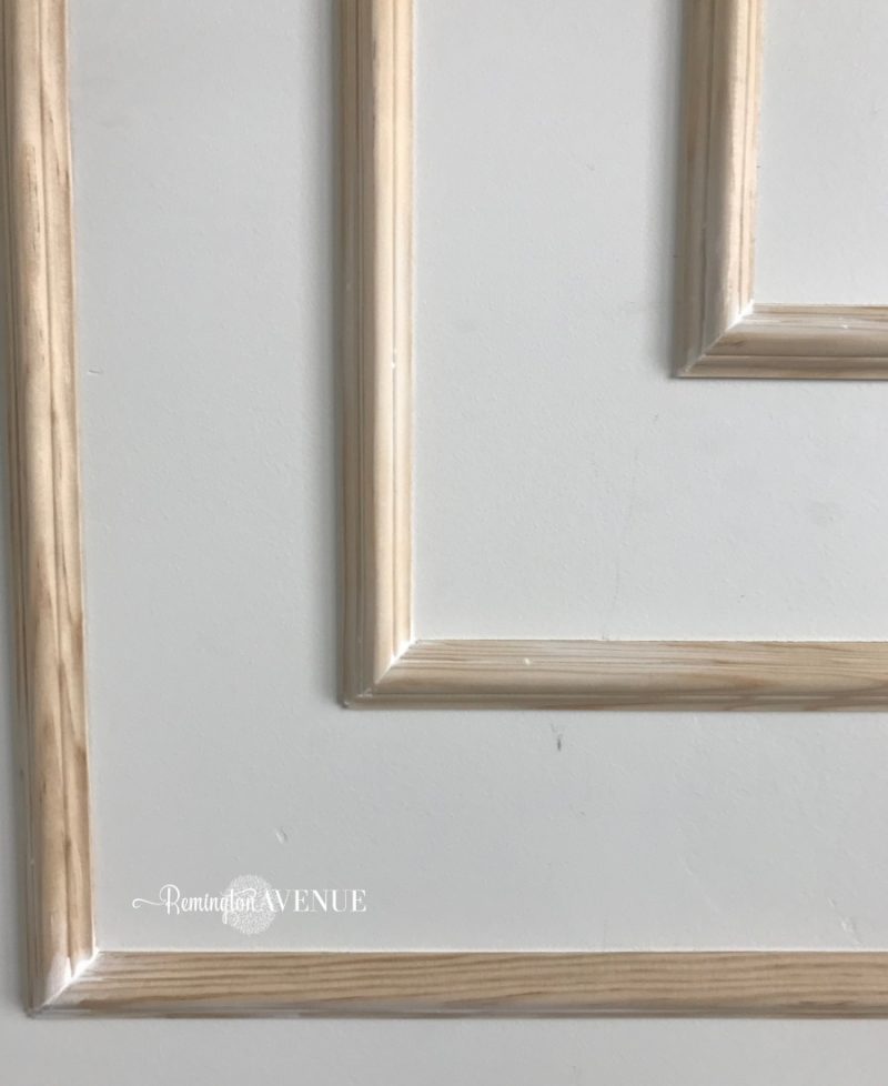 sierlijsten spleten opvullen