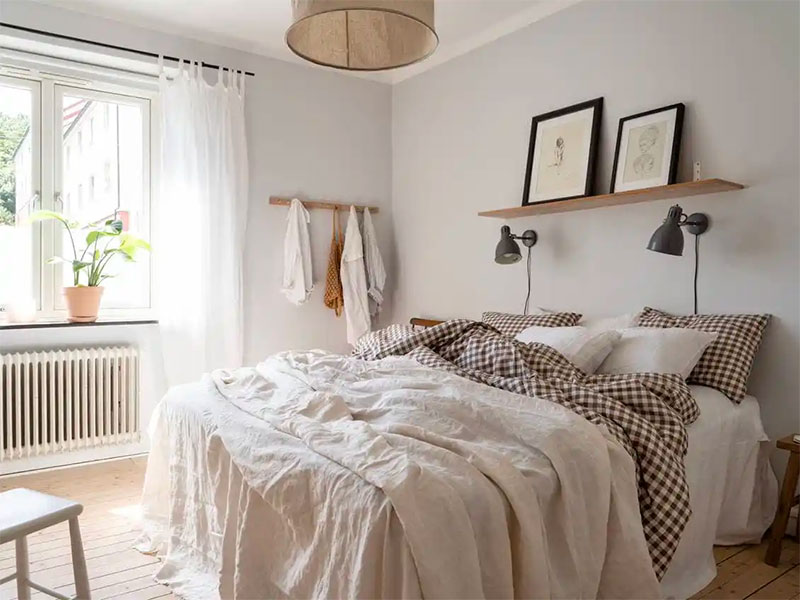 slaapkamer knus creeeren plaid