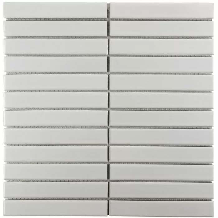 smalle witte keukenachterwand tegels