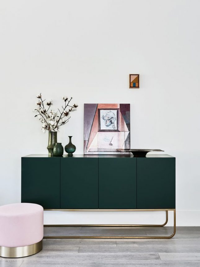 smaragdgroene dressoir smaragdgroene dressoir